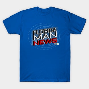 Florida Man News Logo T-Shirt